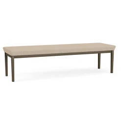 Mason Street Steel 3 Seat Bench In Standard Upholstery