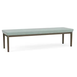 Mason Street Steel 3 Seat Bench In Standard Upholstery