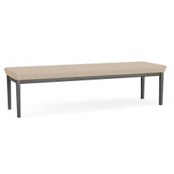 Mason Street Steel 3 Seat Bench In Standard Upholstery
