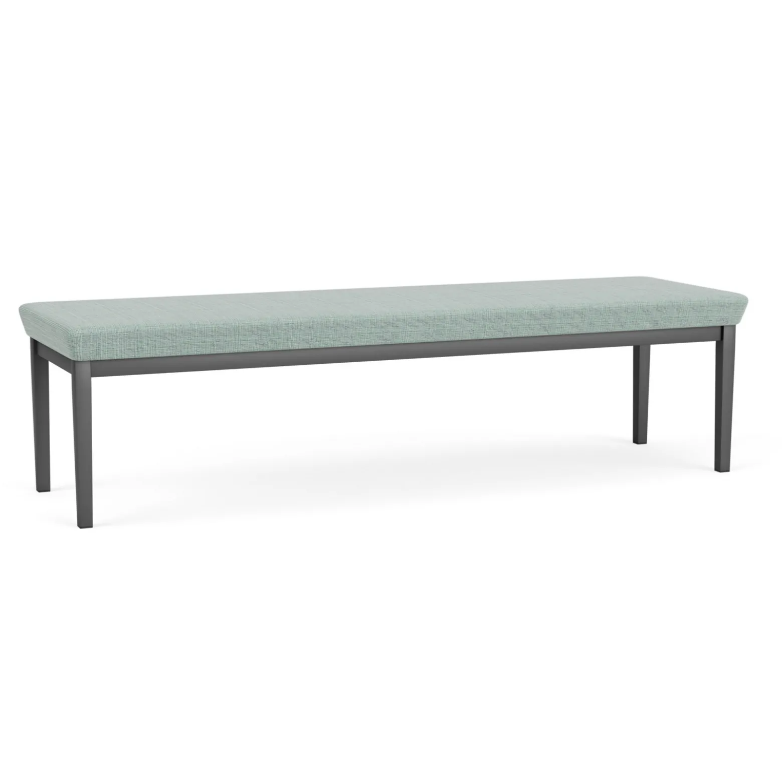 Mason Street Steel 3 Seat Bench In Standard Upholstery