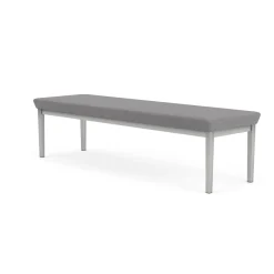 Mason Street Steel 3 Seat Bench In Standard Upholstery