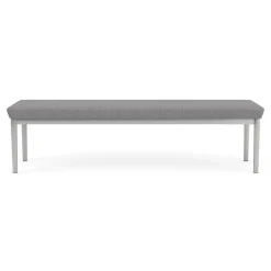 Mason Street Steel 3 Seat Bench In Standard Upholstery