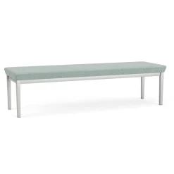 Mason Street Steel 3 Seat Bench In Standard Upholstery