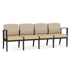 Mason Street Steel 4 Seat Sofa In Premium Upholstery