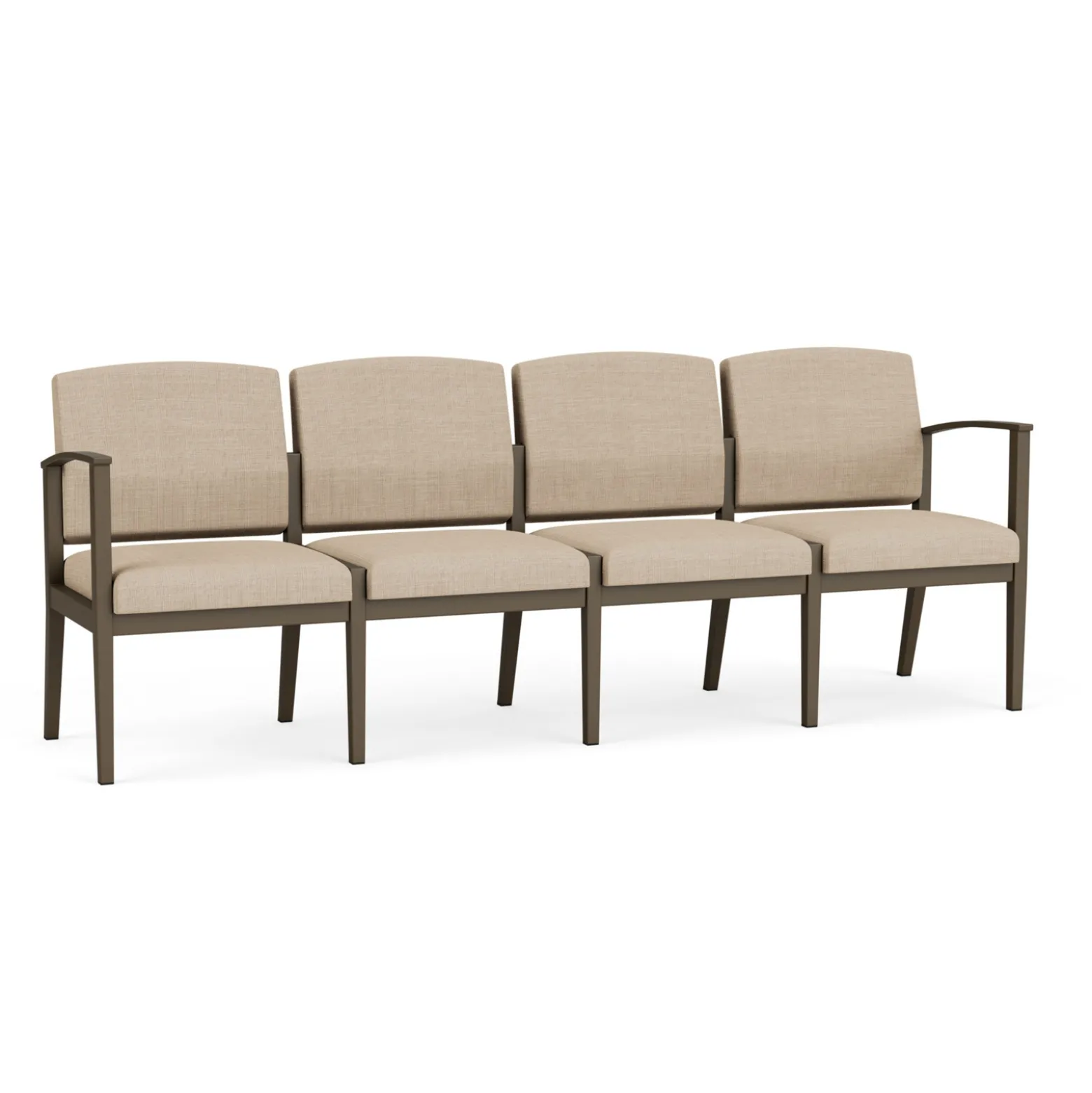 Mason Street Steel 4 Seat Sofa In Premium Upholstery