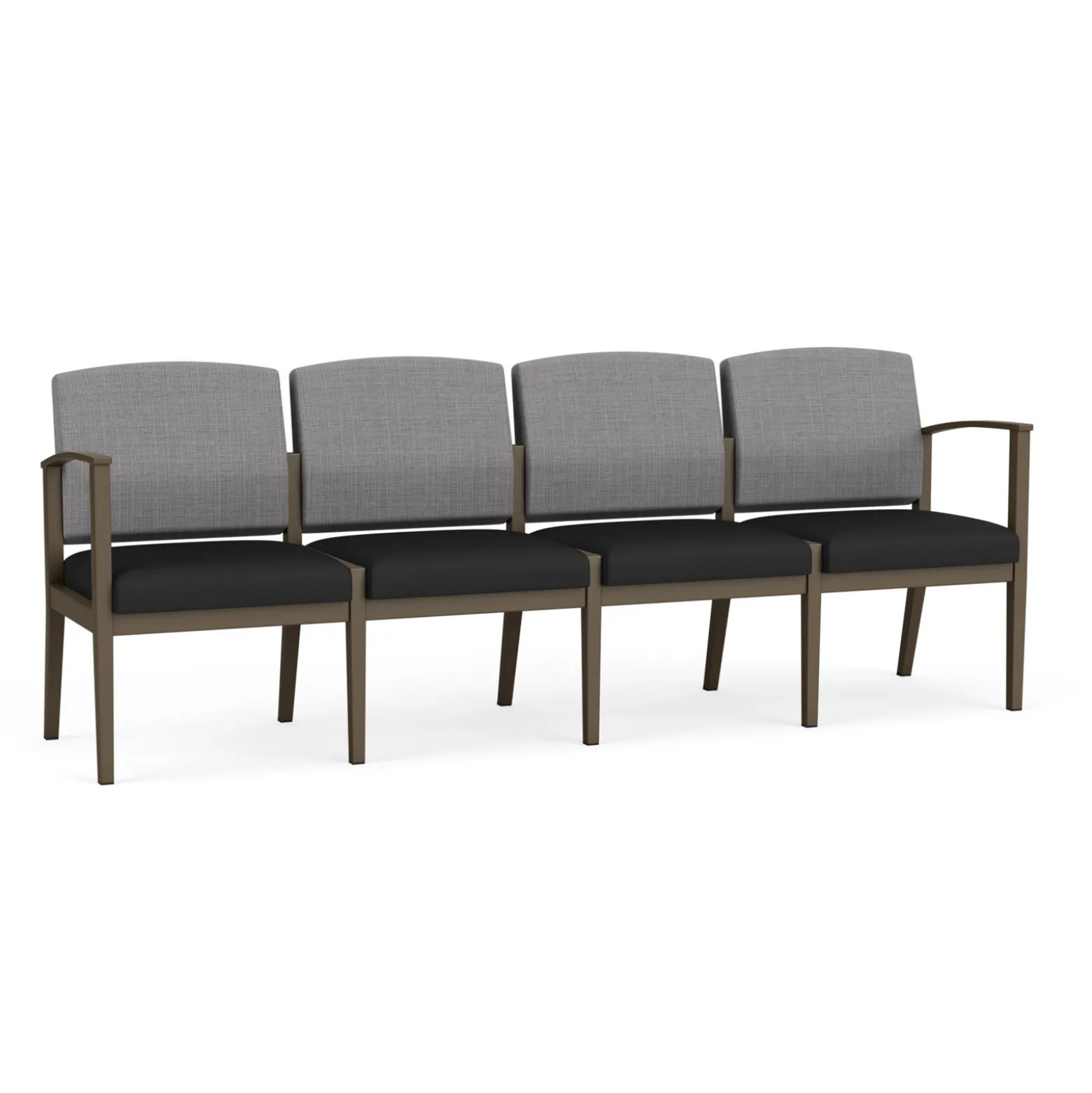 Mason Street Steel 4 Seat Sofa In Premium Upholstery