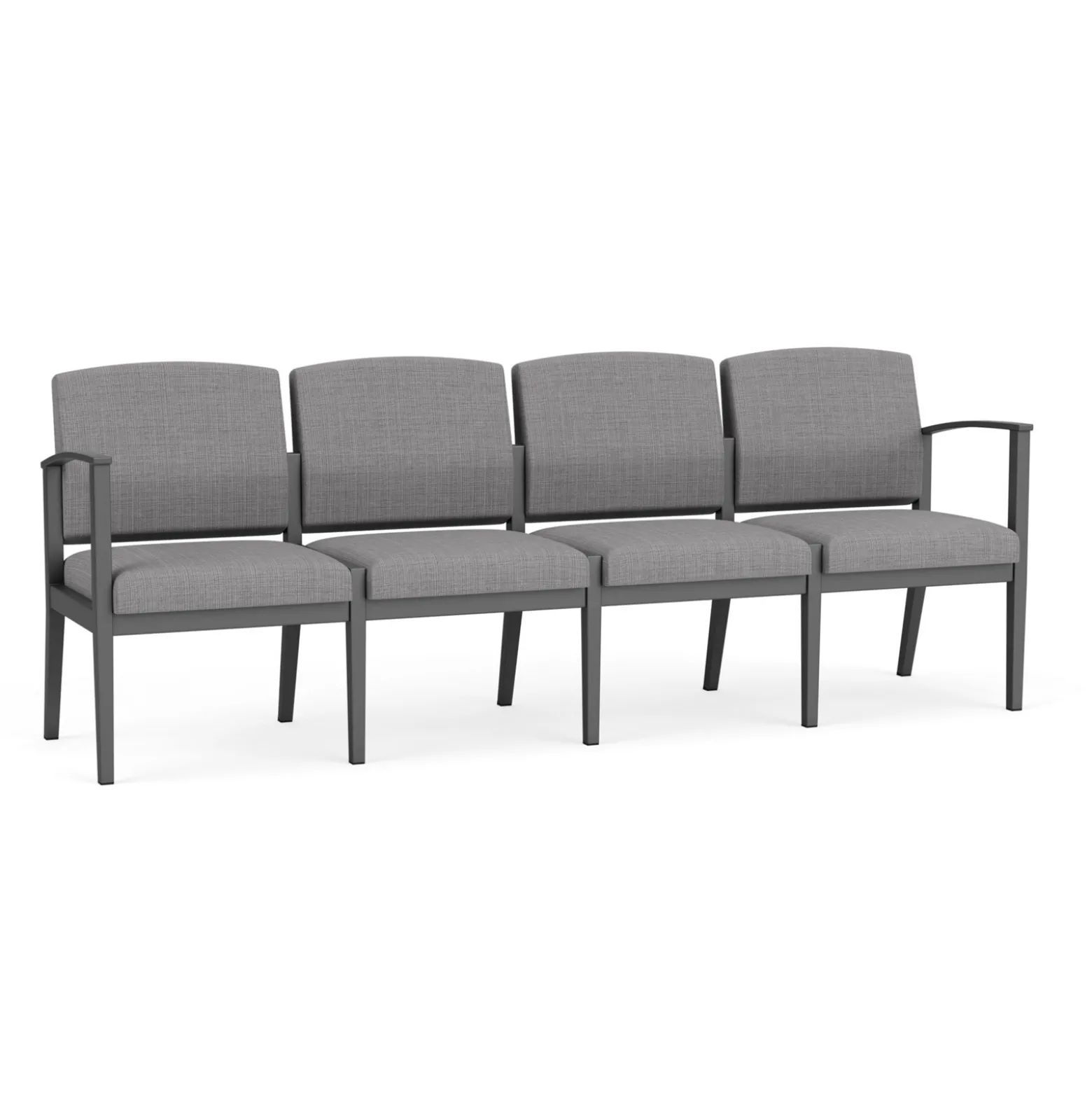 Mason Street Steel 4 Seat Sofa In Premium Upholstery