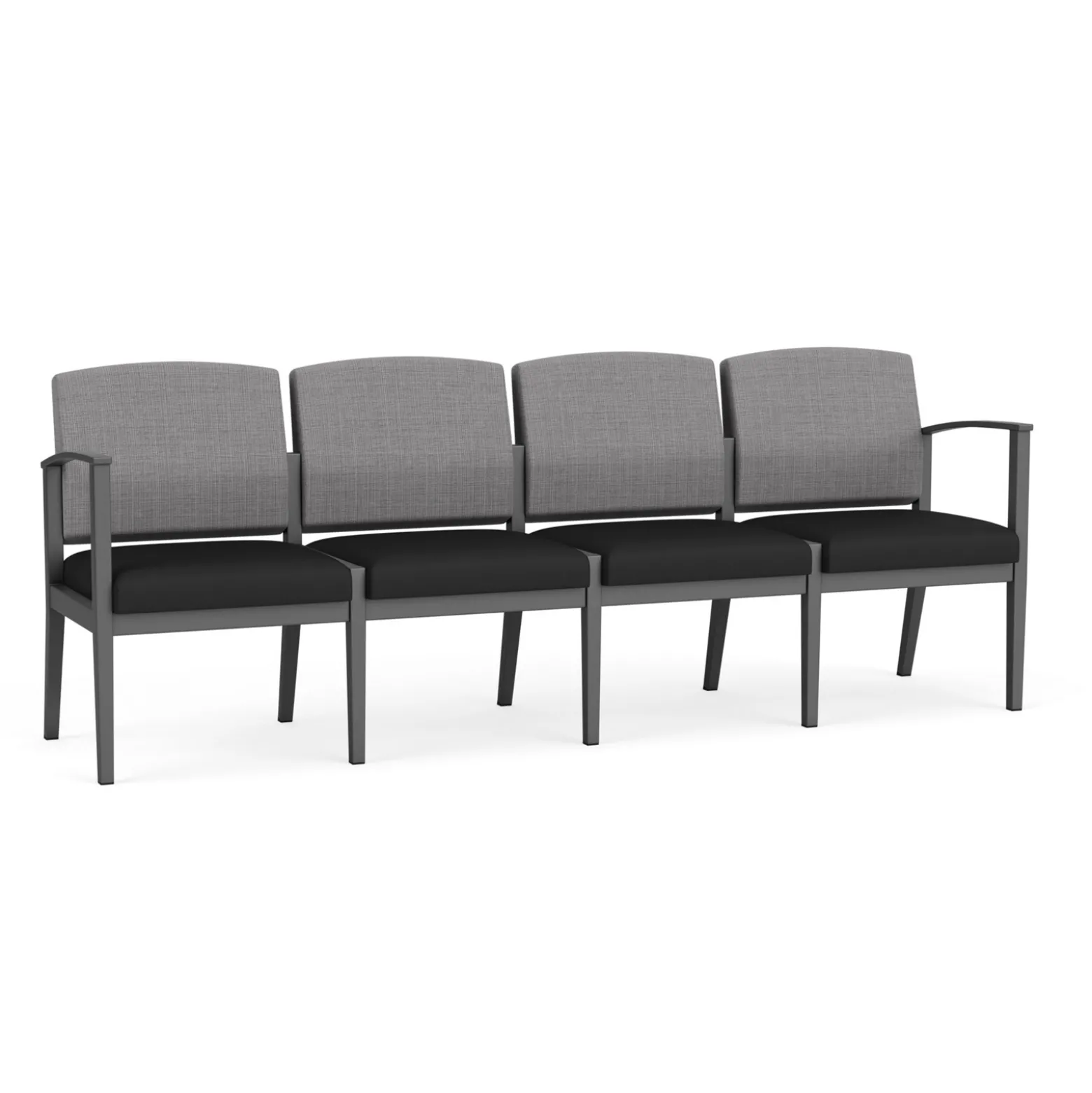 Mason Street Steel 4 Seat Sofa In Premium Upholstery