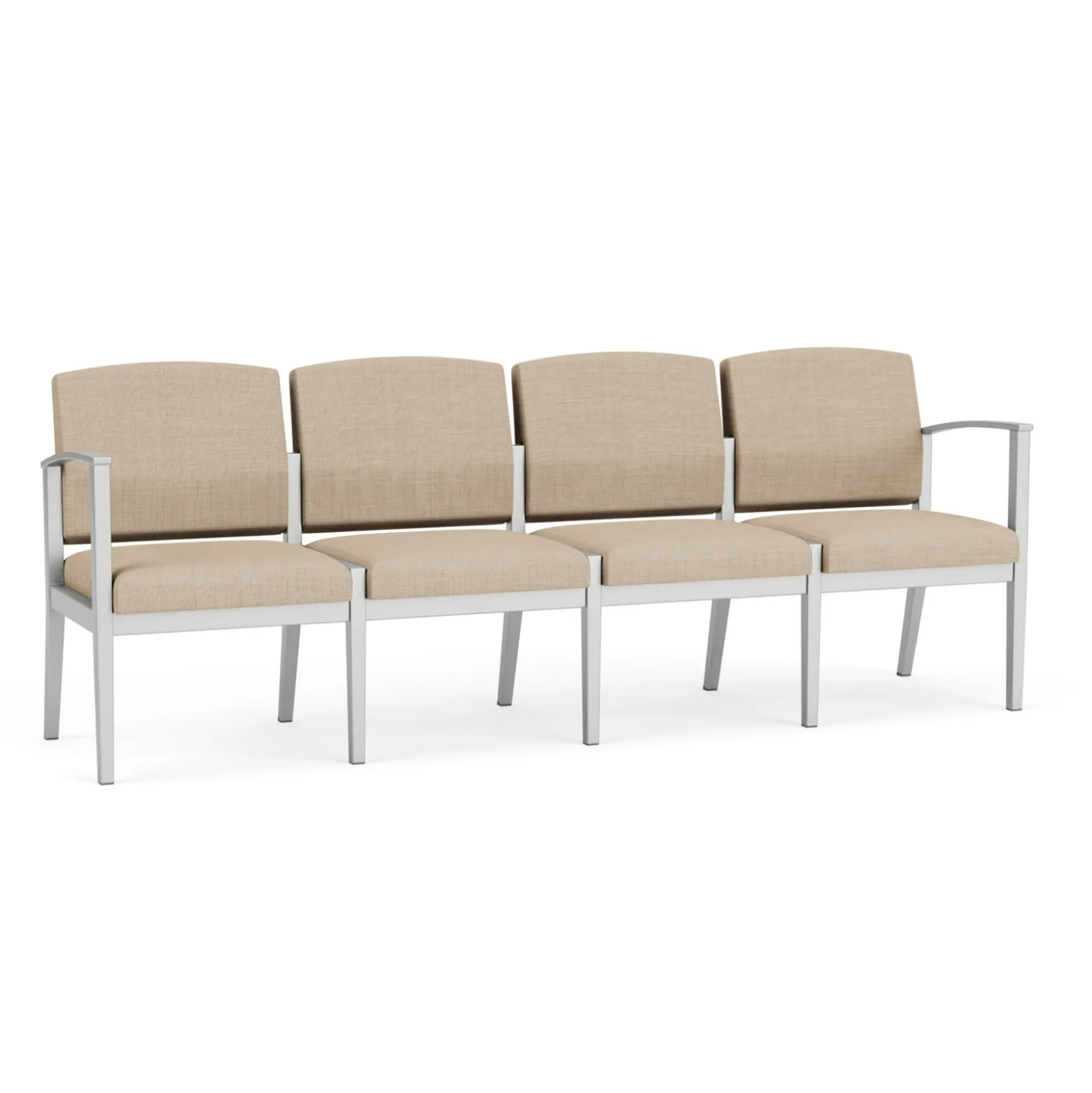 Mason Street Steel 4 Seat Sofa In Premium Upholstery
