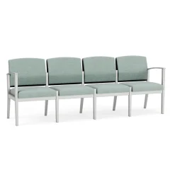 Mason Street Steel 4 Seat Sofa In Premium Upholstery