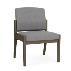 Mason Street Steel Armless Guest Chair In Premium Upholstery