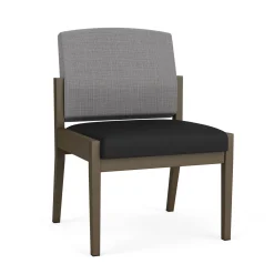 Mason Street Steel Armless Guest Chair In Premium Upholstery