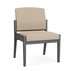 Mason Street Steel Armless Guest Chair In Premium Upholstery