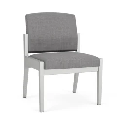 Mason Street Steel Armless Guest Chair In Premium Upholstery