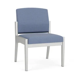Mason Street Steel Armless Guest Chair In Premium Upholstery