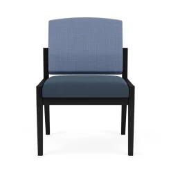 Mason Street Steel Armless Guest Chair In Premium Upholstery