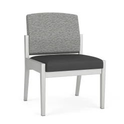 Mason Street Steel Armless Guest Chair In Standard Upholstery