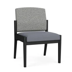 Mason Street Steel Armless Guest Chair In Standard Upholstery