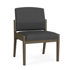 Mason Street Steel Armless Guest Chair In Standard Upholstery