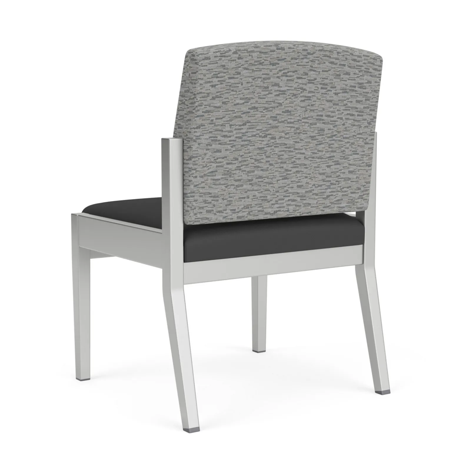Mason Street Steel Armless Guest Chair In Standard Upholstery