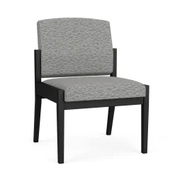 Mason Street Steel Armless Guest Chair In Standard Upholstery