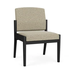 Mason Street Steel Armless Guest Chair In Standard Upholstery