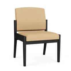 Mason Street Steel Armless Guest Chair In Standard Upholstery