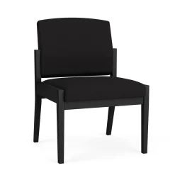 Mason Street Steel Armless Guest Chair In Standard Upholstery