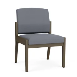 Mason Street Steel Armless Guest Chair In Standard Upholstery
