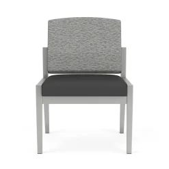 Mason Street Steel Armless Guest Chair In Standard Upholstery
