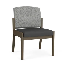 Mason Street Steel Armless Guest Chair In Standard Upholstery