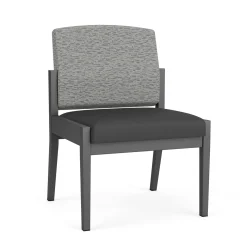 Mason Street Steel Armless Guest Chair In Standard Upholstery
