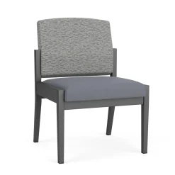 Mason Street Steel Armless Guest Chair In Standard Upholstery