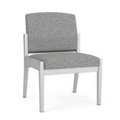 Mason Street Steel Armless Guest Chair In Standard Upholstery