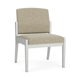 Mason Street Steel Armless Guest Chair In Standard Upholstery