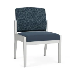 Mason Street Steel Armless Guest Chair In Standard Upholstery