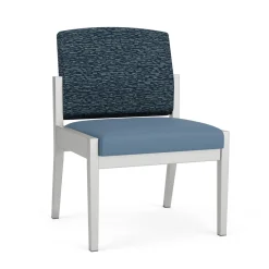 Mason Street Steel Armless Guest Chair In Standard Upholstery