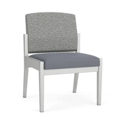 Mason Street Steel Armless Guest Chair In Standard Upholstery
