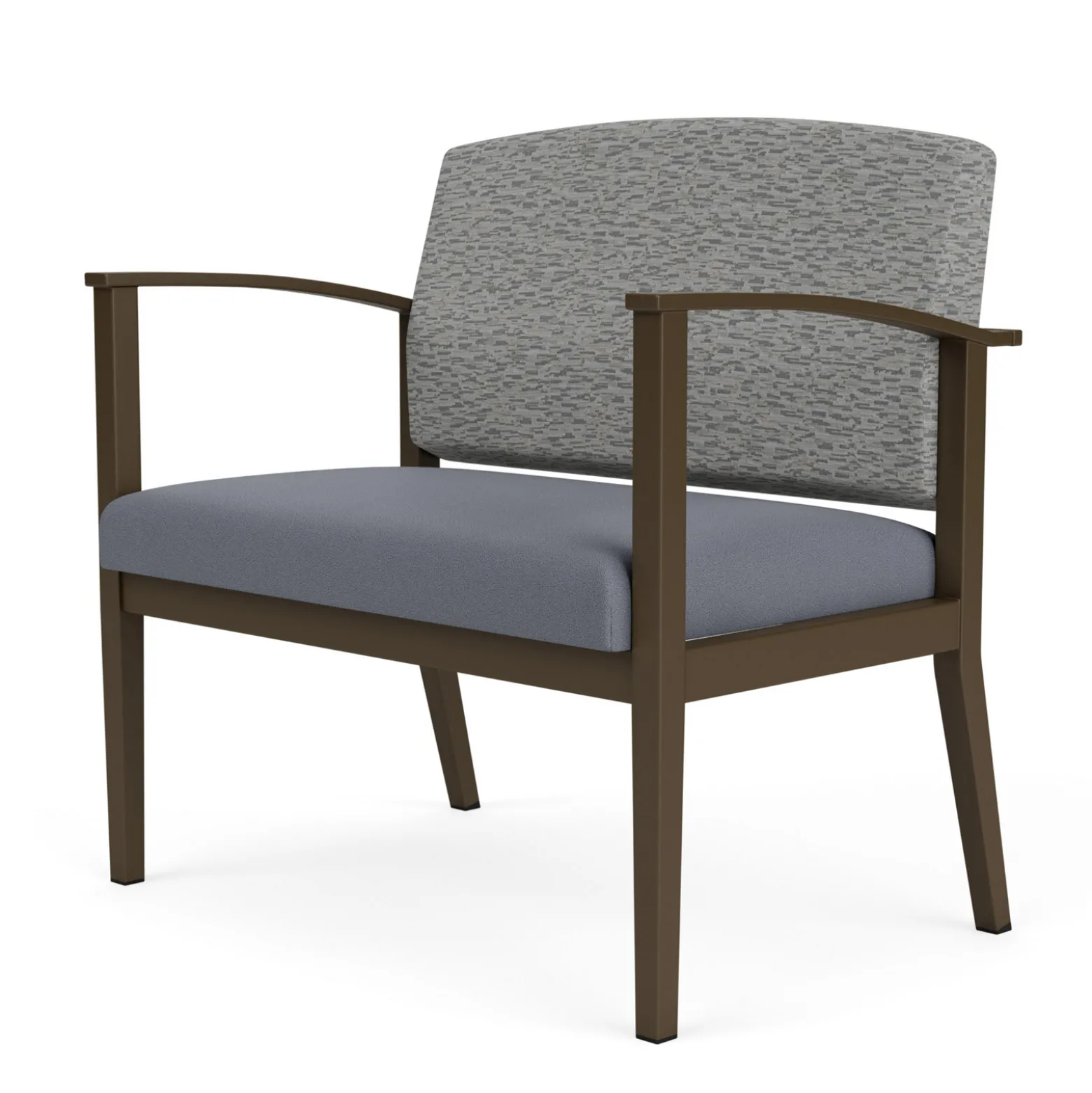 Mason Street Steel Bariatric Guest Chair In Standard Upholstery