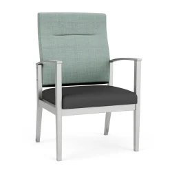Mason Street Steel Oversize Patient Chair in Premium Upholstery