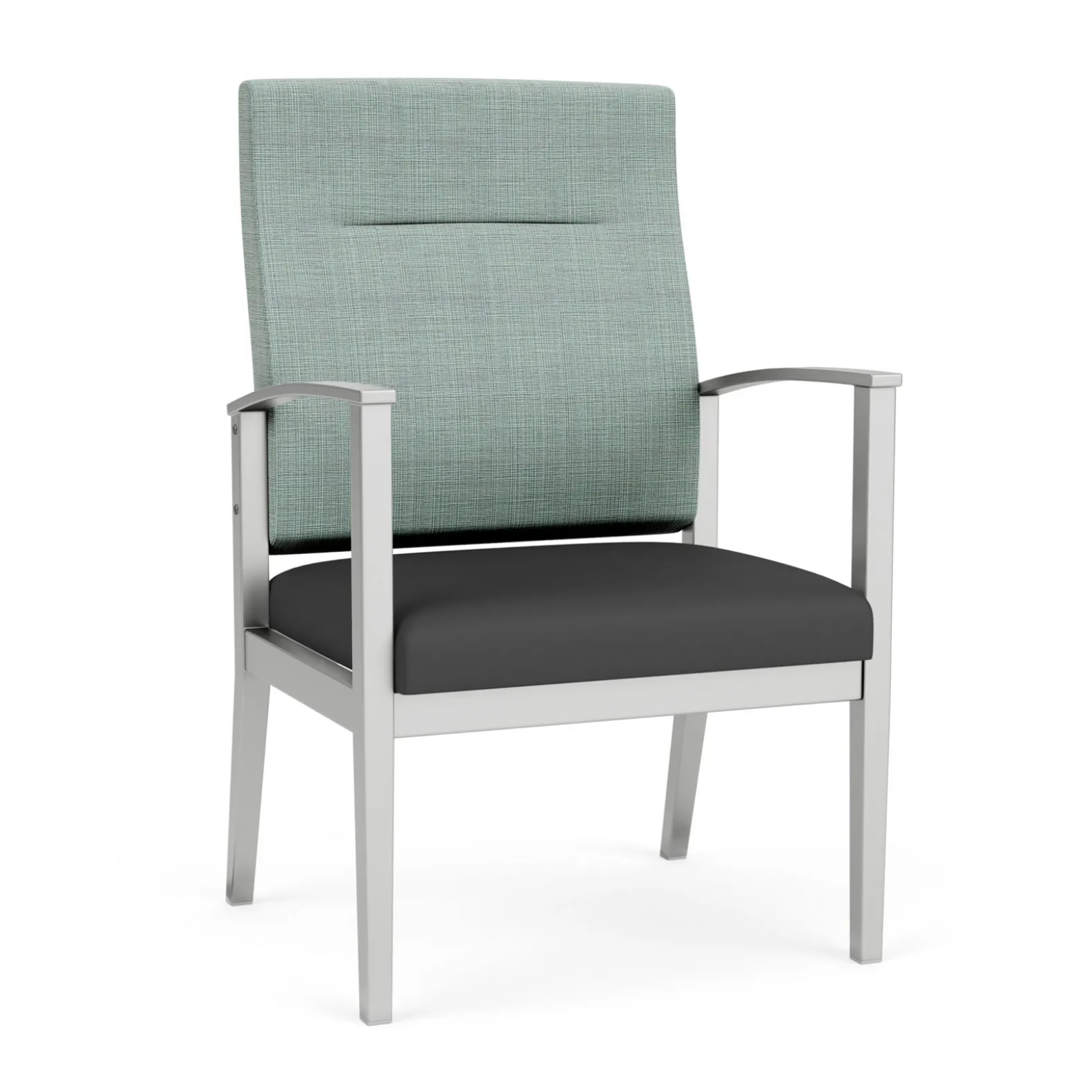 Mason Street Steel Oversize Patient Chair in Premium Upholstery