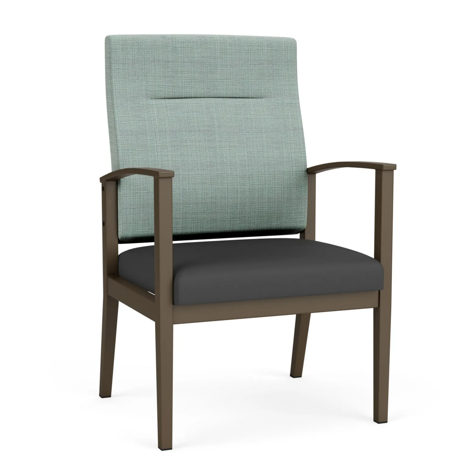 Mason Street Steel Oversize Patient Chair in Premium Upholstery