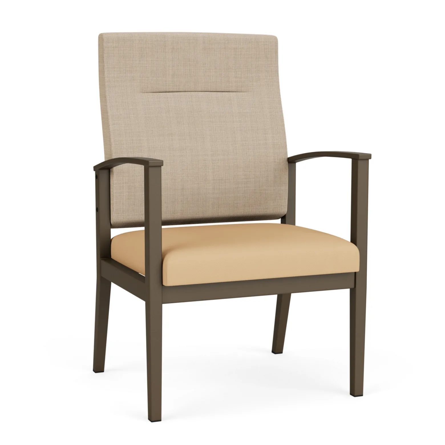 Mason Street Steel Oversize Patient Chair in Premium Upholstery