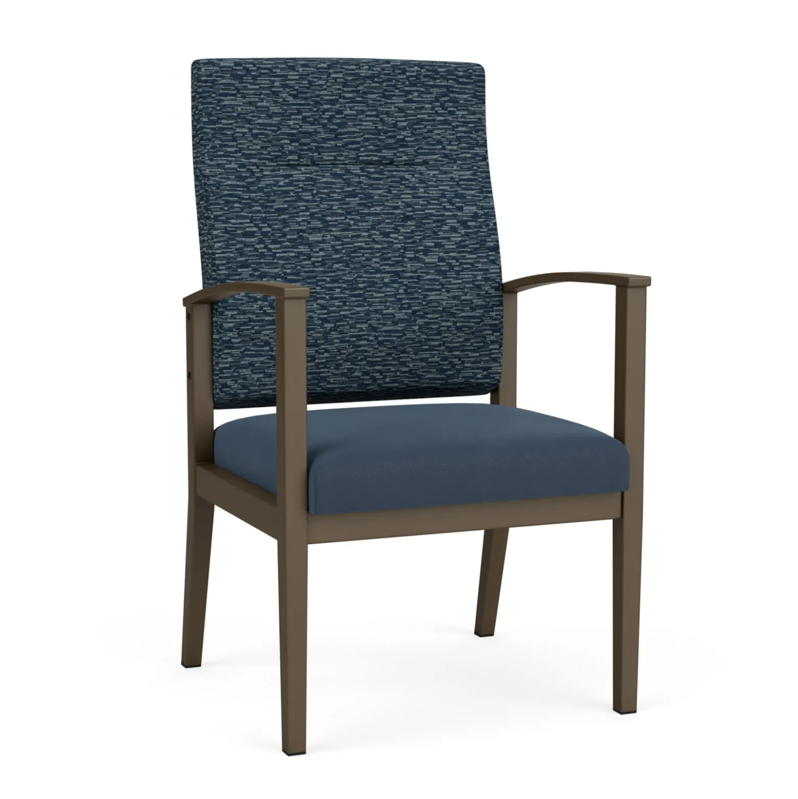 Mason Street Steel Patient Chair In Standard Upholstery.