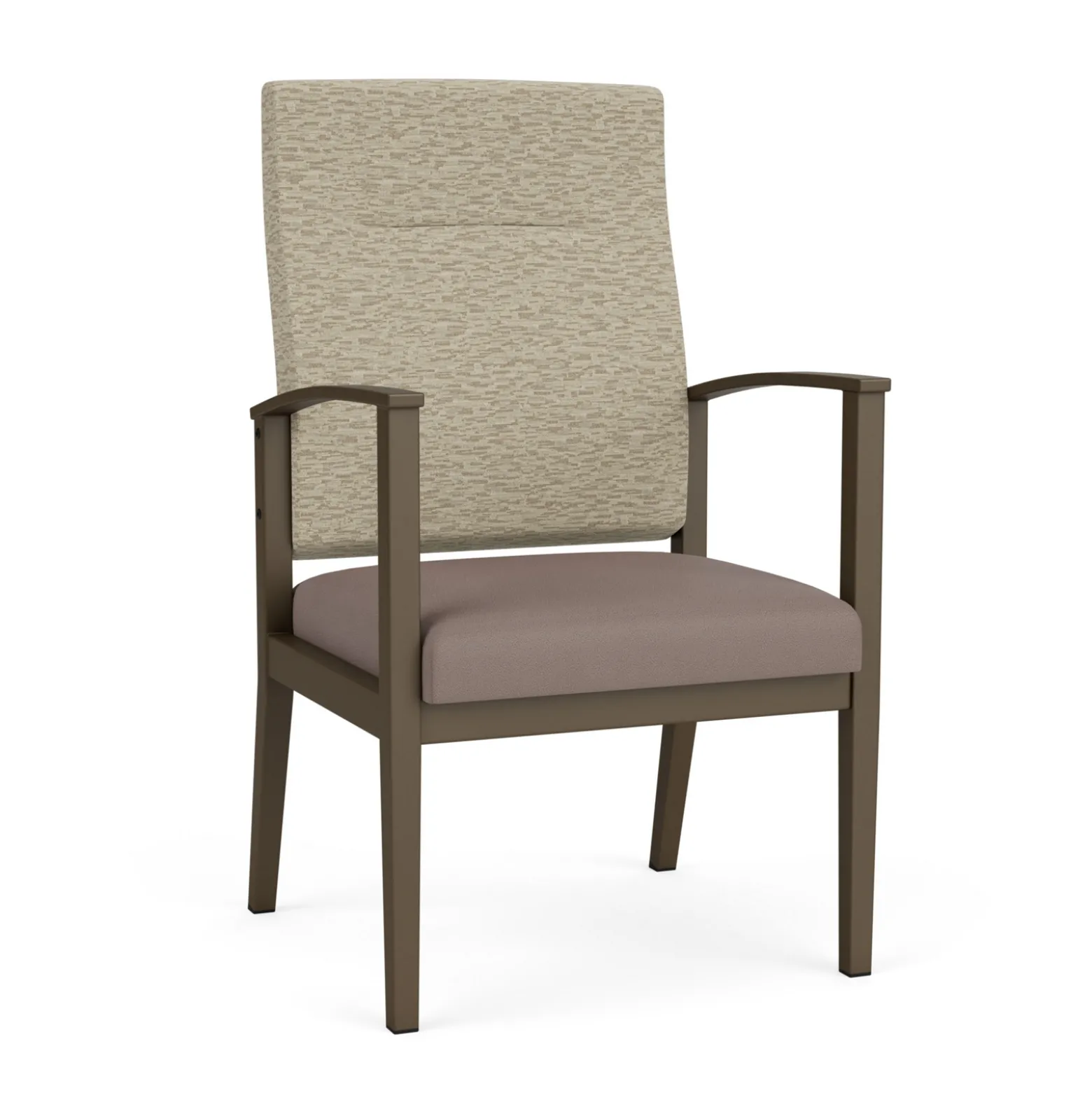 Mason Street Steel Patient Chair In Standard Upholstery.