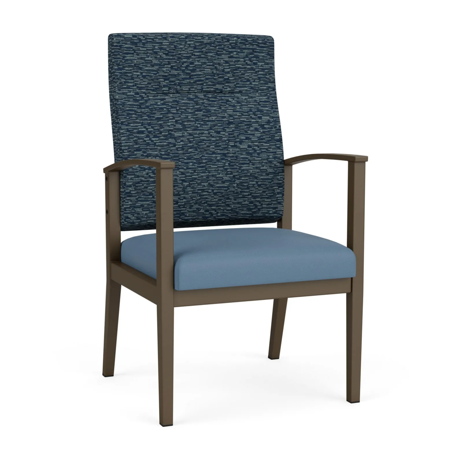 Mason Street Steel Patient Chair In Standard Upholstery.