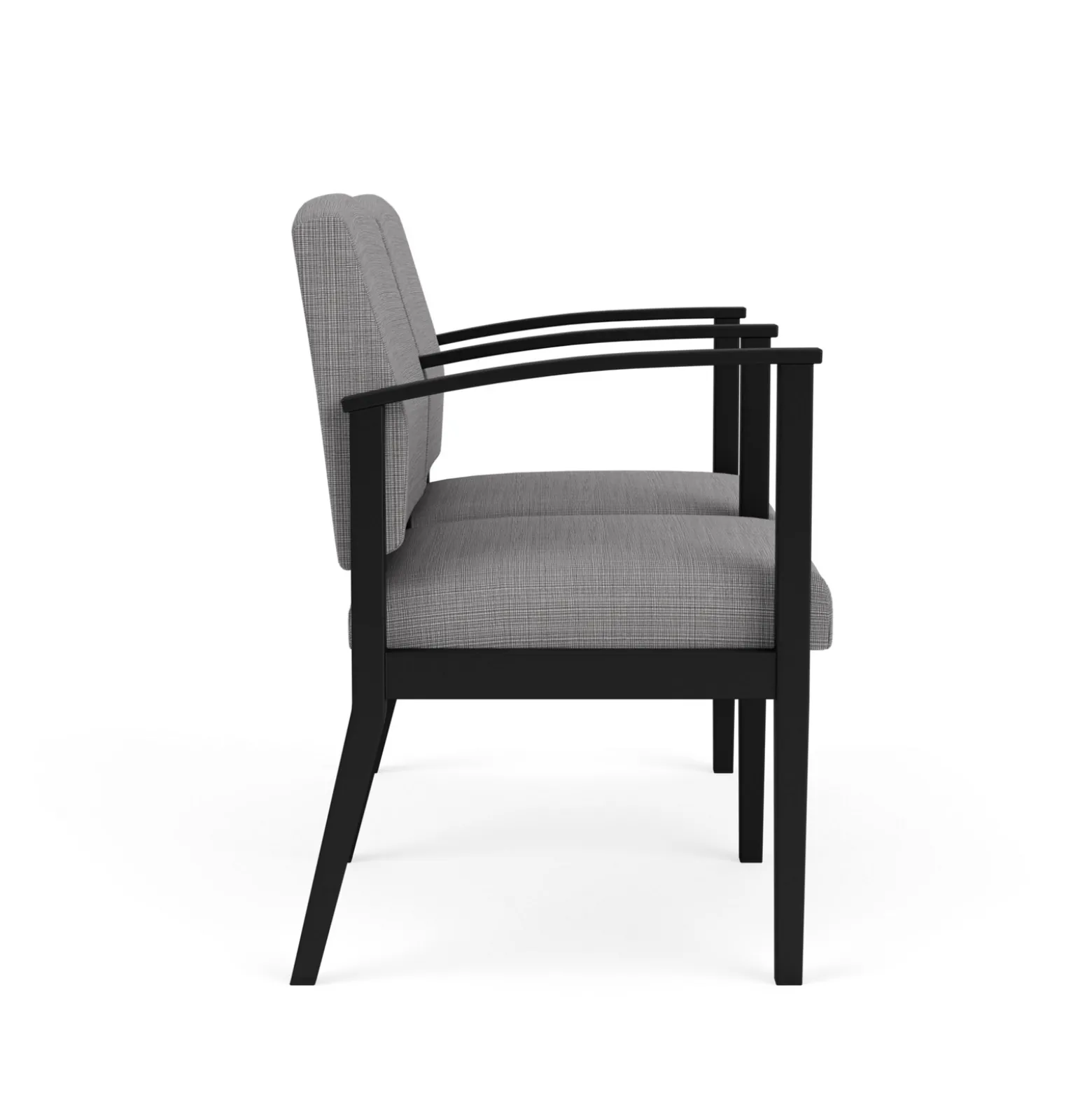 Mason Street Steel 2-Seater With Center Arm In Premium Upholstery