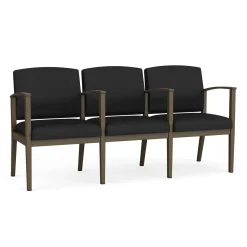 Mason Street Steel 3-Seater With Center Arms In Standard Upholstery