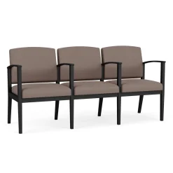 Mason Street Steel 3-Seater With Center Arms In Standard Upholstery