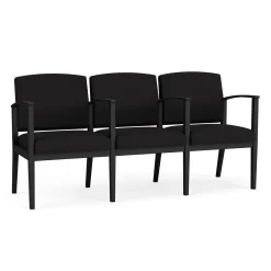 Mason Street Steel 3-Seater With Center Arms In Standard Upholstery